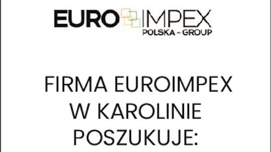 Firma Euroimpex w Karolinie poszukuje:  Operatorów maszyn na produkcję