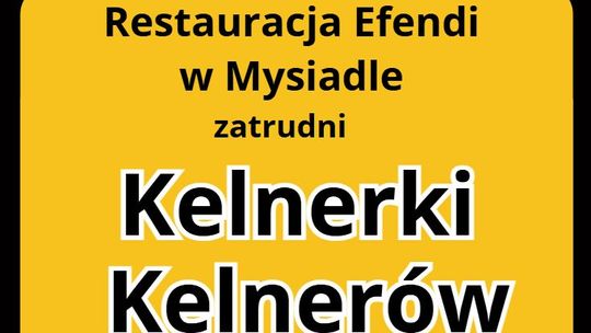 Kelnerki / Kelnerów (Efendi w San Park)