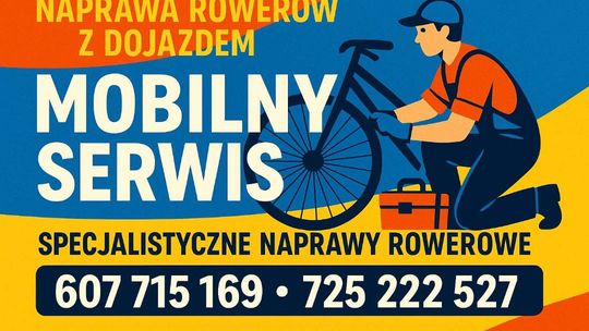 Naprawa rowerów z dojazdem Konstancin Warszawa Józefosław i okolice