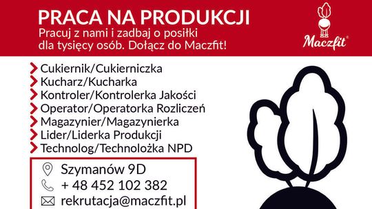 PRACA NA PRODUKCJI