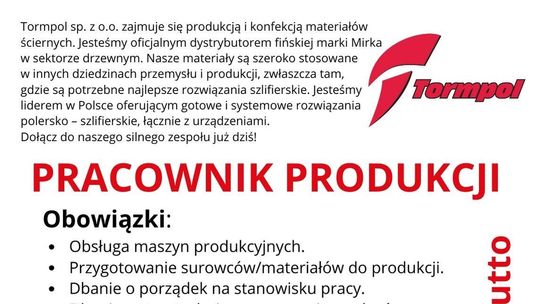 PRACOWNIK PRODUKCJI