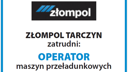 Zatrudnimy: Operatora maszyn i Pracownika fizycznego