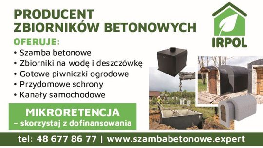 Zbiorniki na szambo i deszczówkę