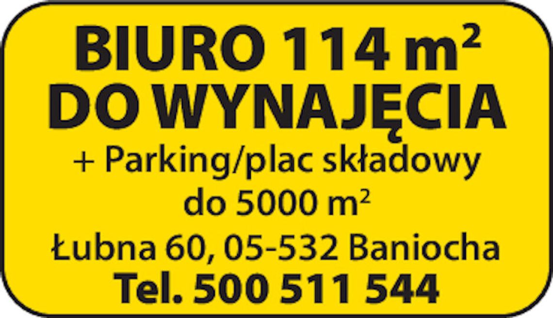 BIURO DO WYNAJĘCIA