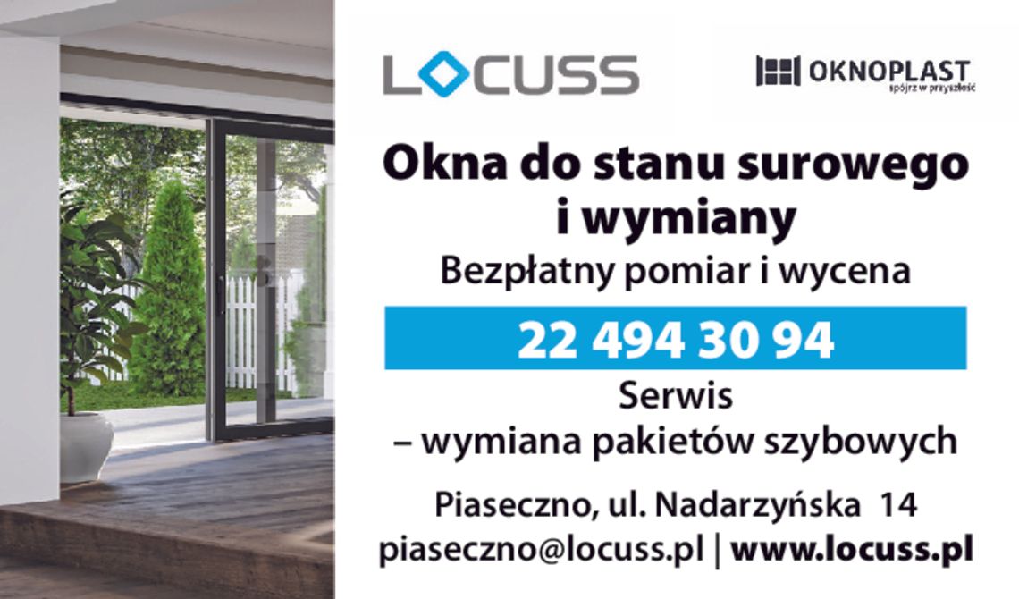 LOCUSS - OKNA DO STANU SUROWEGO I WYMIANY LOCUSS - OKNA DO STANU SUROWEGO I WYMIANY