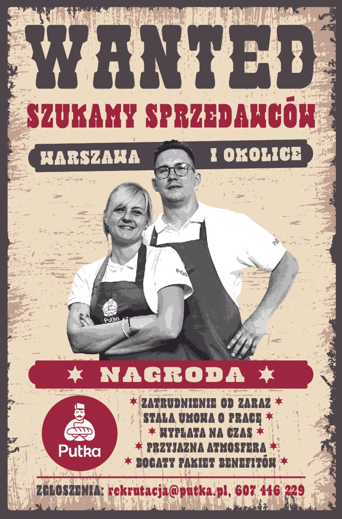 Szukamy Sprzedawców Warszawa i okolice