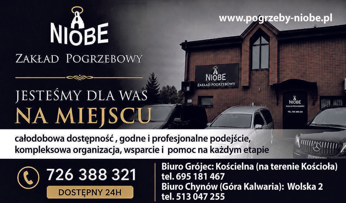 USŁUGI POGRZEBOWE - NIOBE USŁUGI POGRZEBOWE - NIOBE