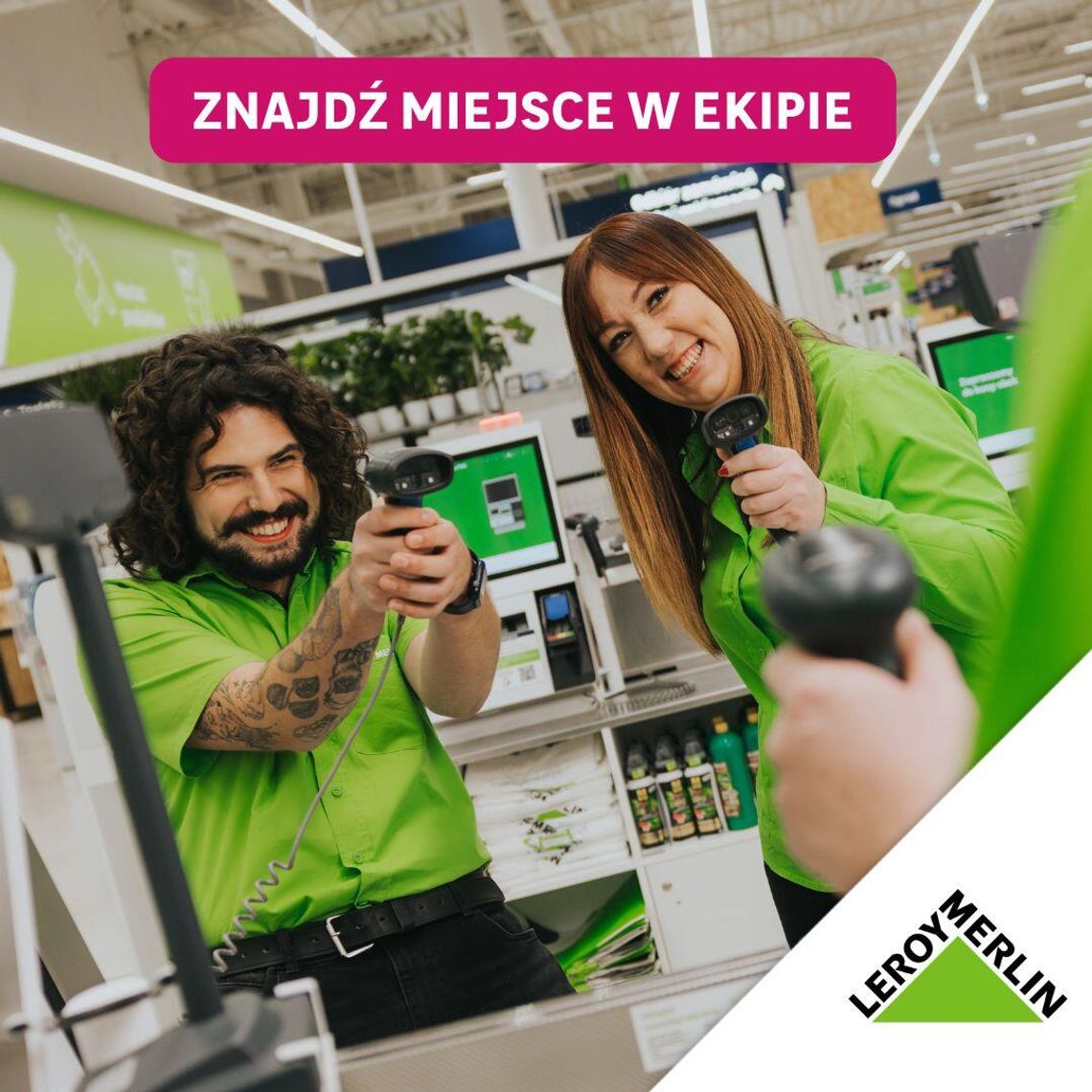 Praca - różne stanowiska. Dołącz do ekipy Leroy-Merlin