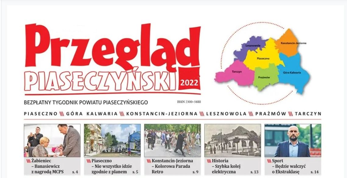 Przegląd Piaseczyński - tygodnik lokalny powiatu piaseczyńskiego