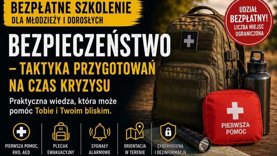 Bezpieczeństwo bez paniki: praktyczne szkolenie kryzysowe dla młodzieży w Józefosławiu