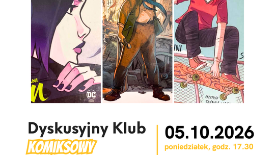 Dyskusyjny Klub Komiksowy – październik