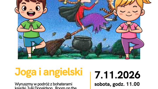 Joga i angielski dla dzieci – listopad