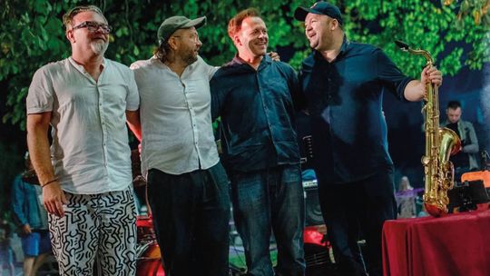 Koncert jazzowy w altanie przy Hugonówce - Ygor Przebindowski Jazz Quartet – Śladami Hłaski i Komedy Koncert jazzowy w altanie przy Hugonówce - Ygor Przebindowski Jazz Quartet – Śladami Hłaski i Komedy