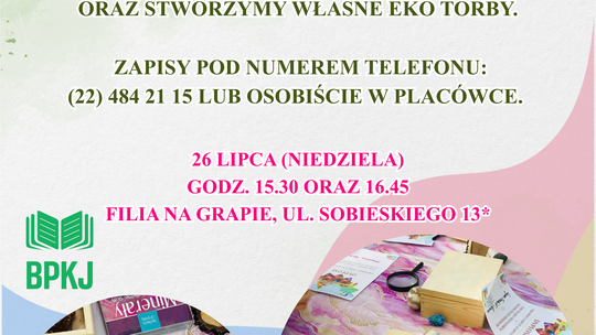 Od książki do sztuki, czyli minerały w roli głównej - bezpłatne warsztaty dla dzieci