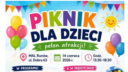 Piknik dla dzieci w Runowie