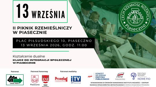 Rzemieślniczy Piknik w Piasecznie 2026