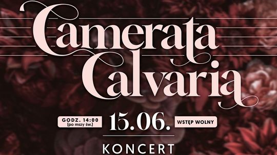 Sakralne brzmienia - koncert w ramach cyklu Camerata Calvaria