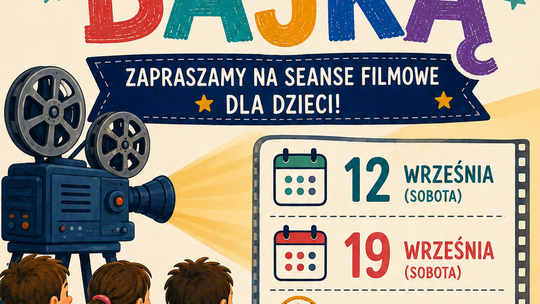 Seans filmowy dla dzieci z cyklu ,,Sobota z bajką''
