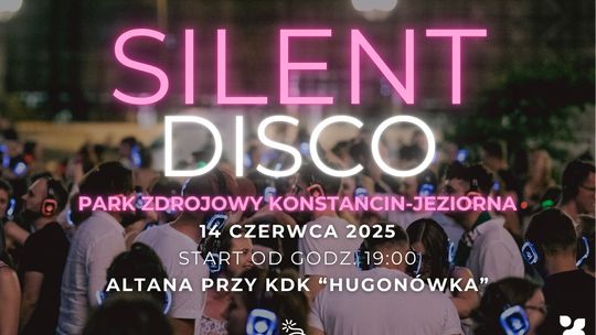 Silent Disco w altanie przy Hugonówce
