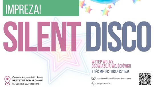 Silent disco w Przystani Pod Klonami