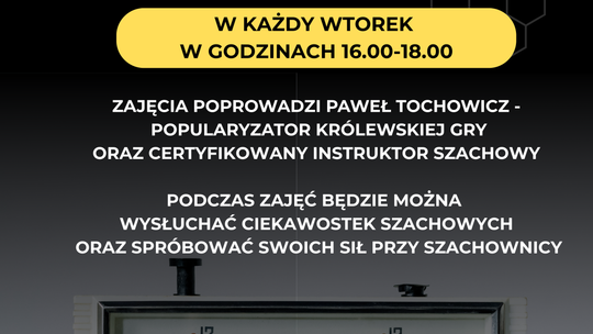 Spotkania z szachami - zajęcia cykliczne w filii w Skolimowie