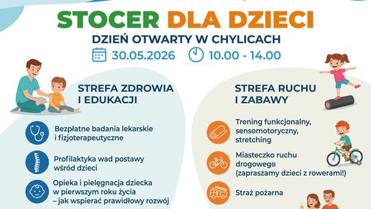 STOCER Ośrodek dla Dzieci i Młodzieży - DZIEŃ OTWARTY I DZIEŃ DZIECKA W CHYLICACH 30.05.2026