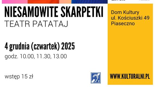 Teatr Patataj - Niesamowite Skarpetki Teatr Patataj - Niesamowite Skarpetki
