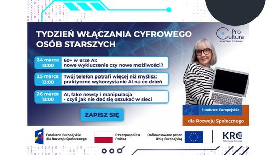 Tydzień Włączania Cyfrowego Osób Starszych Tydzień Włączania Cyfrowego Osób Starszych