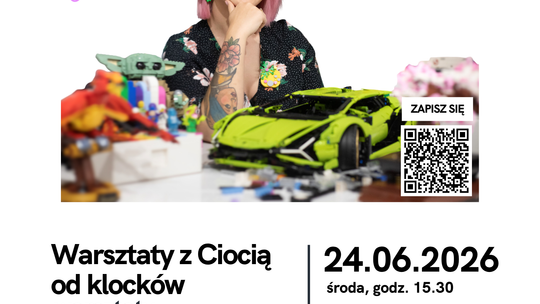 Warsztaty z Ciocią od klocków – grupa młodsza