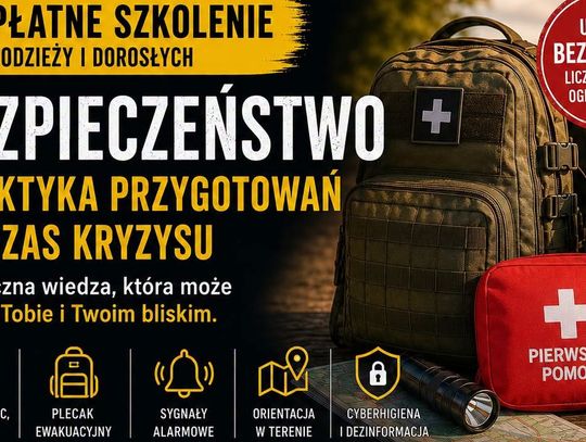 Bezpieczeństwo bez paniki: praktyczne szkolenie kryzysowe dla młodzieży w Józefosławiu