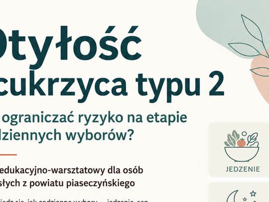 Bezpłatne warsztaty poświęcone profilaktyce otyłości i cukrzycy typu 2