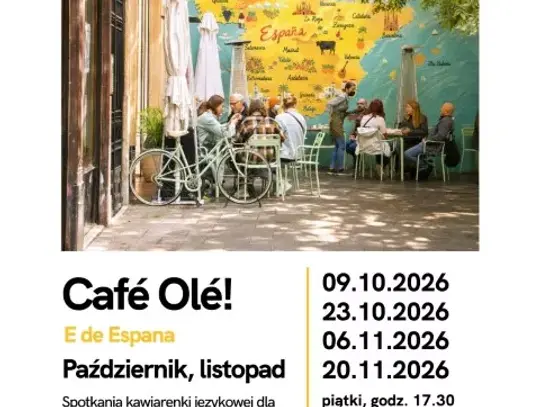 Café Olé! zaprasza na spotkania w październiku i listopadzie
