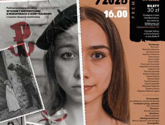 GÓRA KALWARIA | „Nie-zapomniani” | PREMIERA musicalu inspirowanego lokalną historią