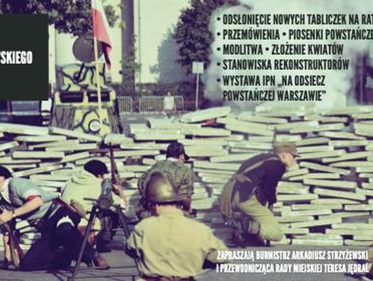 Góra Kalwaria uczci 82. rocznicę Powstania Warszawskiego
