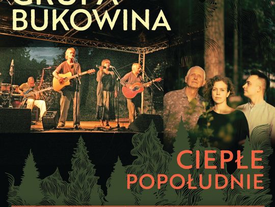 Jesienny wieczór z Wolną Grupą Bukowina i Ciepłym Popołudniem w Górze Kalwarii