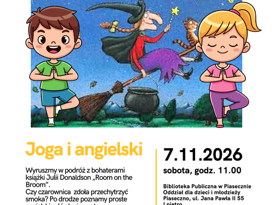 Joga i angielski dla dzieci – listopad