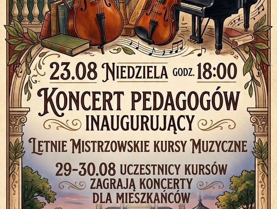 Koncert Pedagogów inaugurujący Letnie Mistrzowskie Kursy Muzyczne