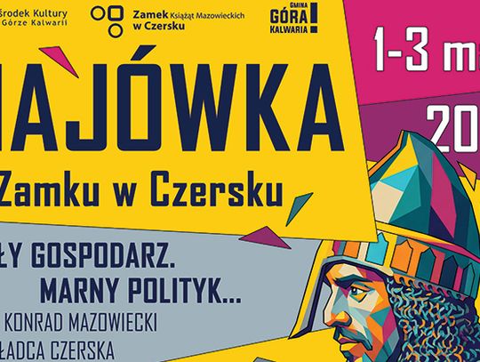 Majówka na zamku w Czersku (1-3 maja 2026)