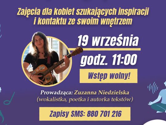 Muzykoterapia z elementami kreatywnego pisania w Józefosławiu
