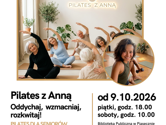 Pilates z Anią – pilates i stretching dla seniorów