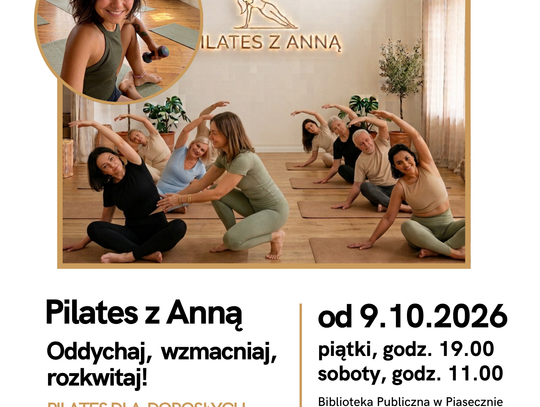 Pilates z Anią – zajęcia z pilatesu
