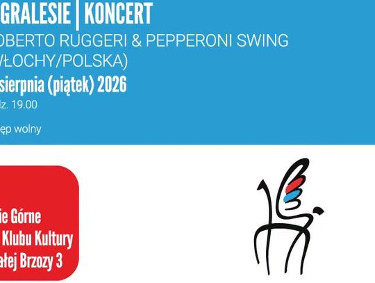 Roberto Ruggeri i Pepperoni Swing w #GraLesie – koncert z charakterem i wstępem wolnym
