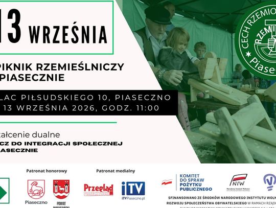 Rzemieślniczy Piknik w Piasecznie 2026
