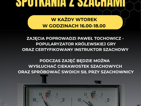Spotkania z szachami - zajęcia cykliczne