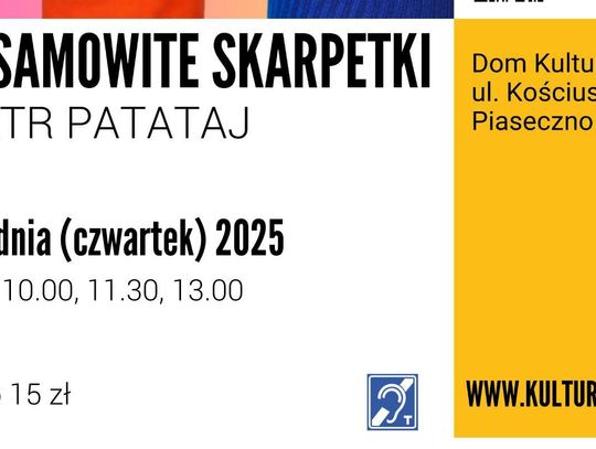 Teatr Patataj - Niesamowite Skarpetki