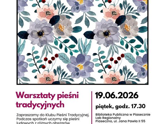 Warsztaty pieśni tradycyjnych