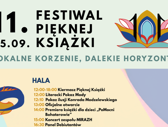 XI Festiwal Pięknej Książki w Piasecznie: Dalekie horyzonty literatury, spotkań i inspiracji