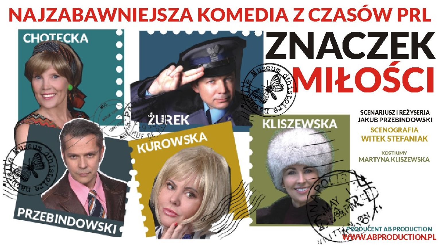 Spektakl "Znaczek miłości" - doskonała komedia kryminalna z czasów PRL-u.