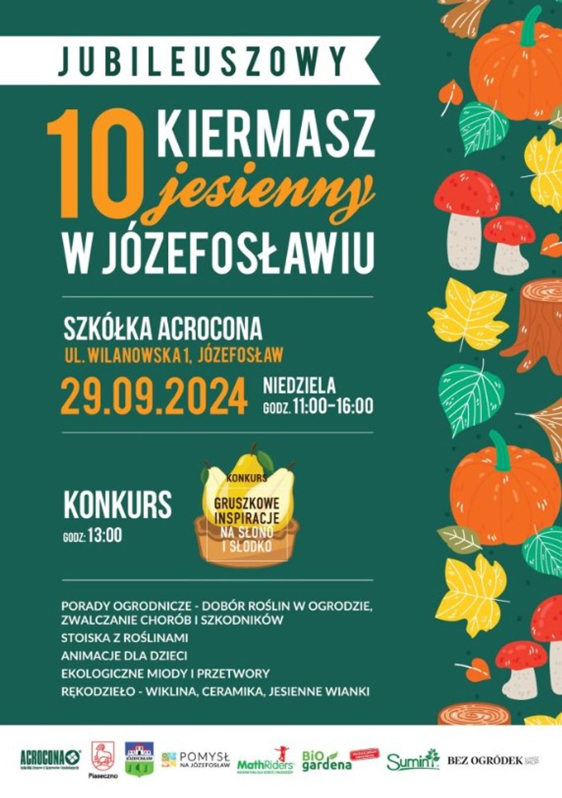 10. Kiermasz Jesienny w Józefosławiu 10. Kiermasz Jesienny w Józefosławiu