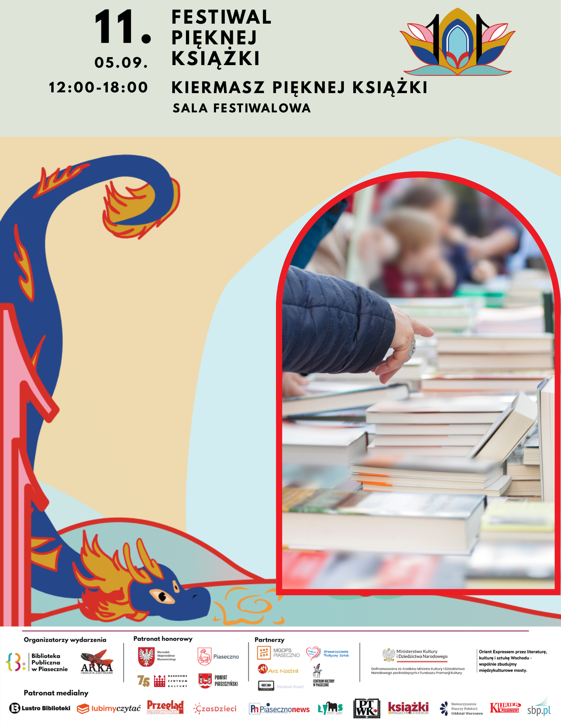 11. Festiwal Pięknej Książki – Kiermasz Pięknej Książki 11. Festiwal Pięknej Książki – Kiermasz Pięknej Książki